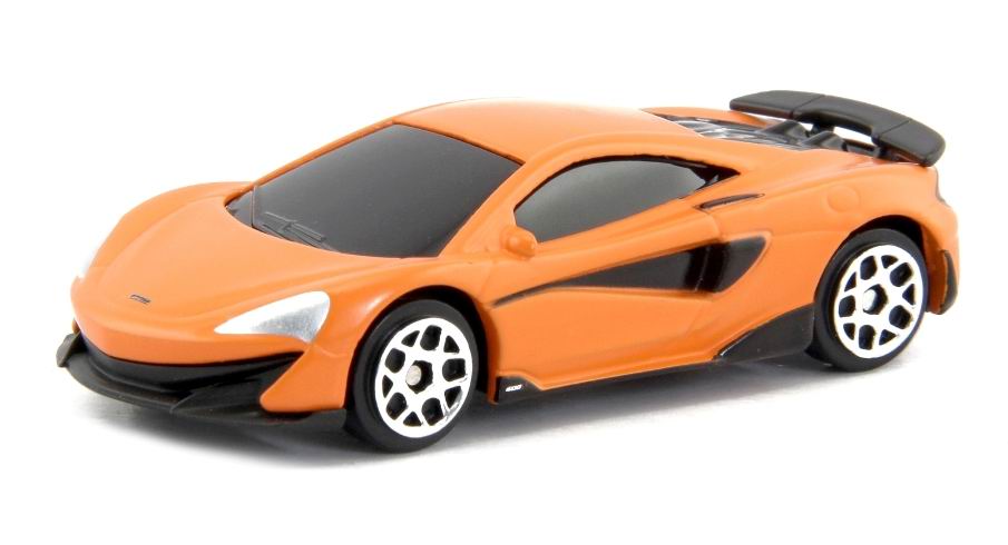 Машина металлическая RMZ City 1:64 McLaren 600LT, без механизмов, оранжевый матовый цвет