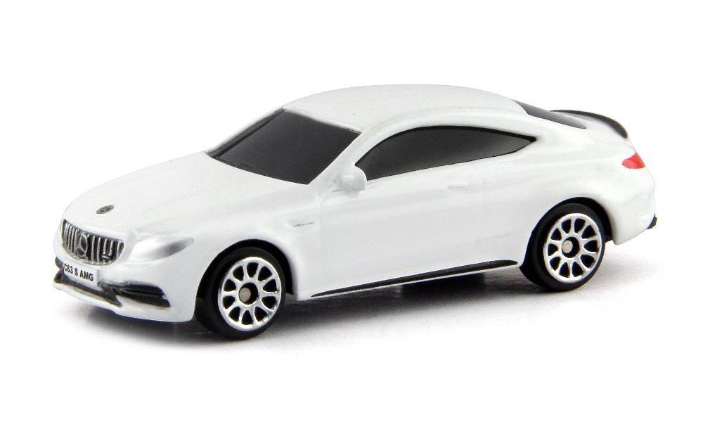 Машина Uni Fortune RMZ City 1:64 Мерседес Бенц C63 S AMG Coupe 2019 белый 344991S-WH