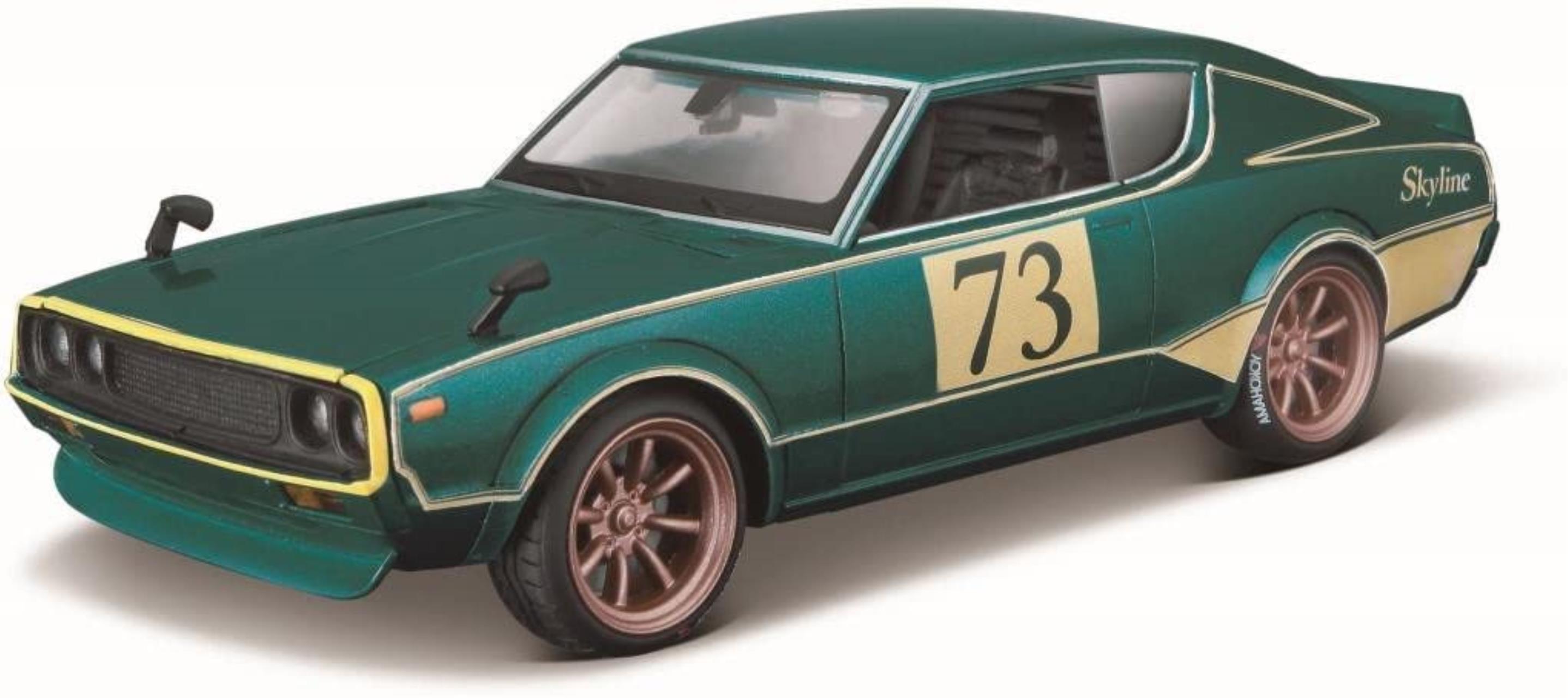 Машинка Maisto 32539 1/24 Design Tokyo Mod Nissan Skyline 2000GT-R 1973 KPGC 11