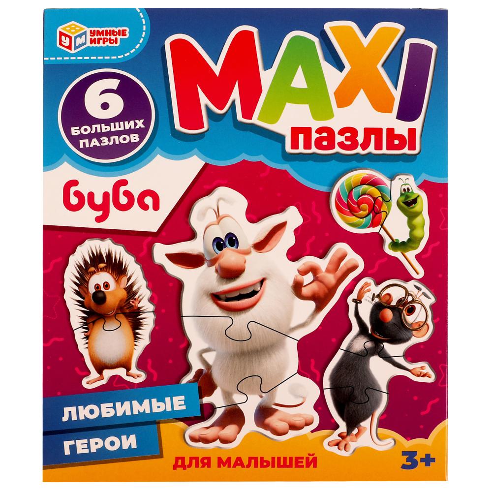 MAXI-пазлы для малышей Умка Буба Любимые герои 4650250518464