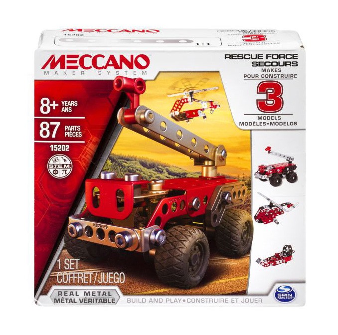 Meccano 91784 Меккано Техника службы спасения (3 модели