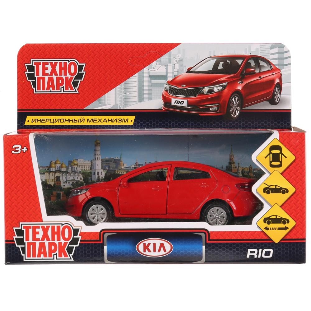 Модель машины Технопарк KIA Rio, красная, инерционная