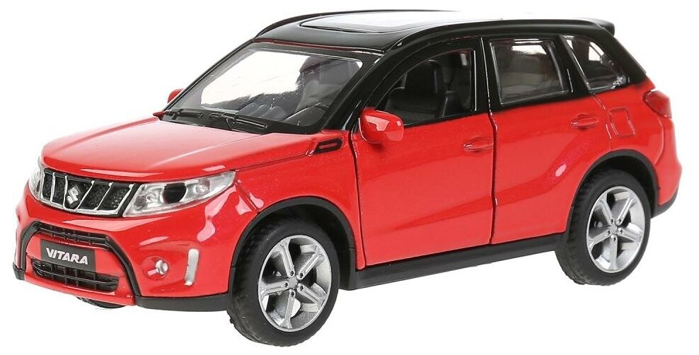 Модель машины Технопарк Suzuki Vitara, красная, инерционная