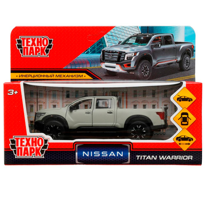 Модель TITAN-13MAT-GY NISSAN TITAN МАТОВЫЙ 12,5 см