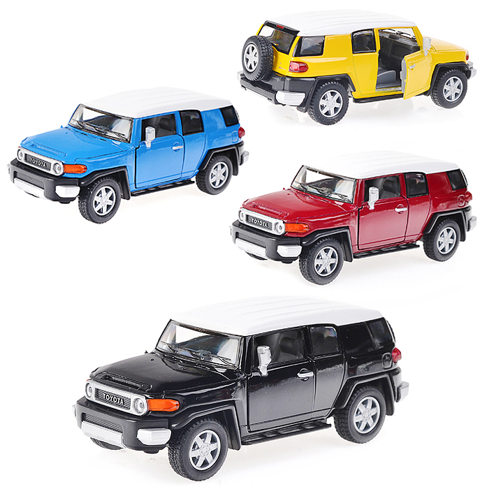 Модель Toyota FJ Criuse метал., инерц. 1:36, в пакете