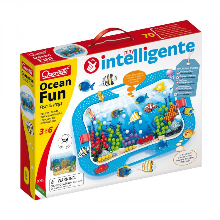 Мозаика Quercetti Ocean Fun (316 элементов