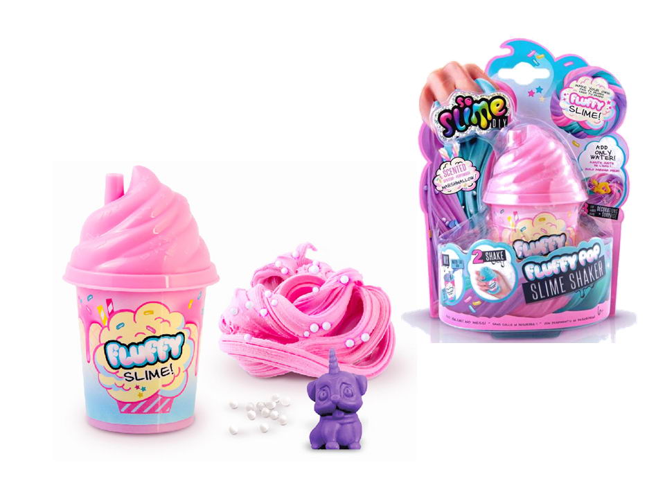 Набор для экспериментов Canal Toys SO SLIME DIY серии Fluffy, розовый