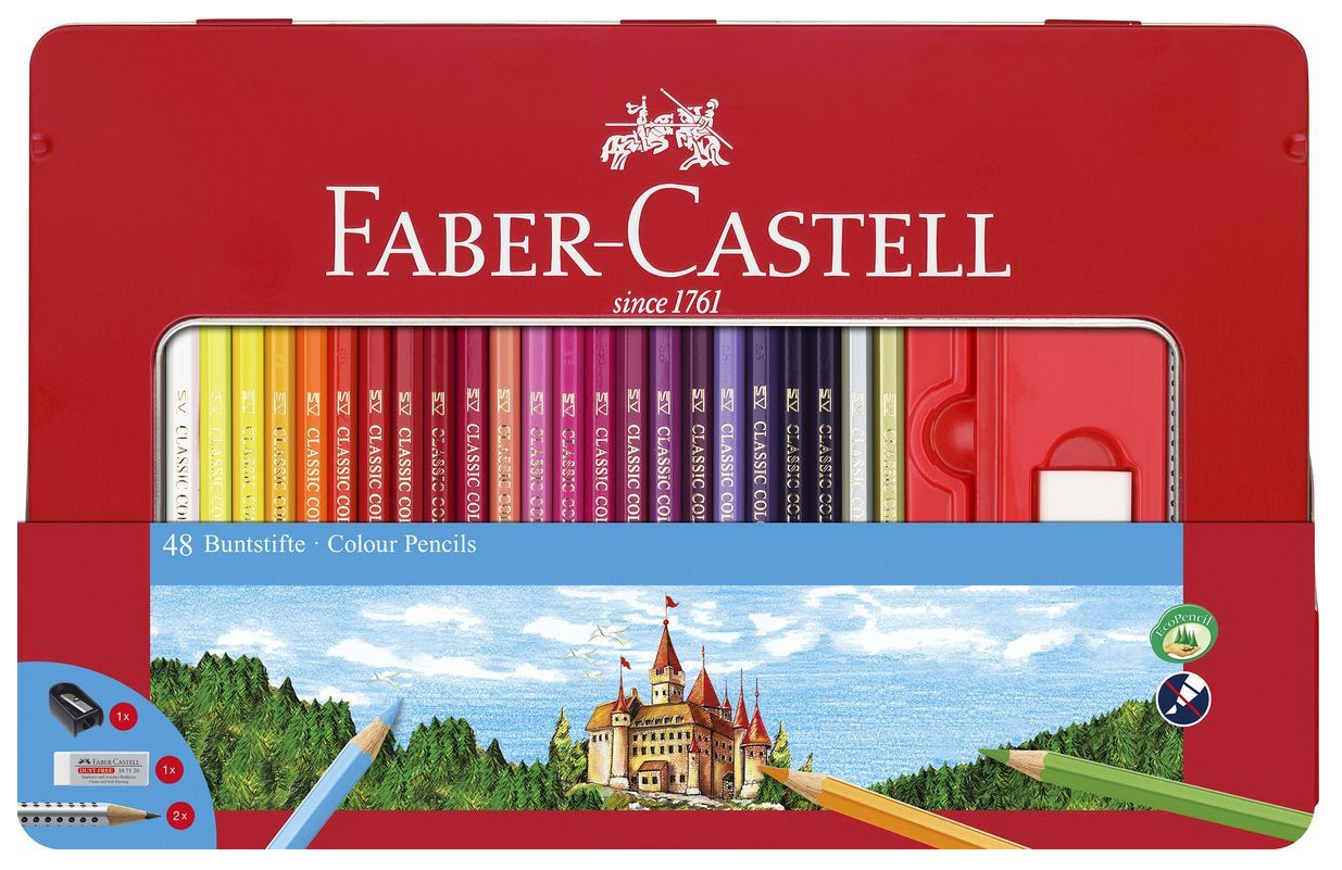 Набор Faber Castel: Шестигранные цветн. кар-ши