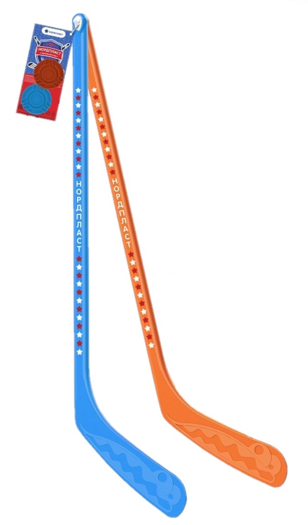 Набор Хоккейный клуб (2 клюшки + 2 шайбы