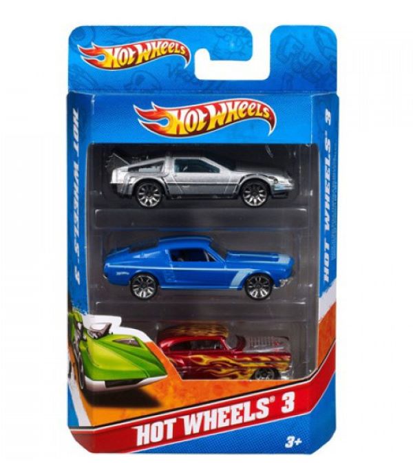 Набор Hot Wheels подарочный из 3-х машинок 1:64 K5904