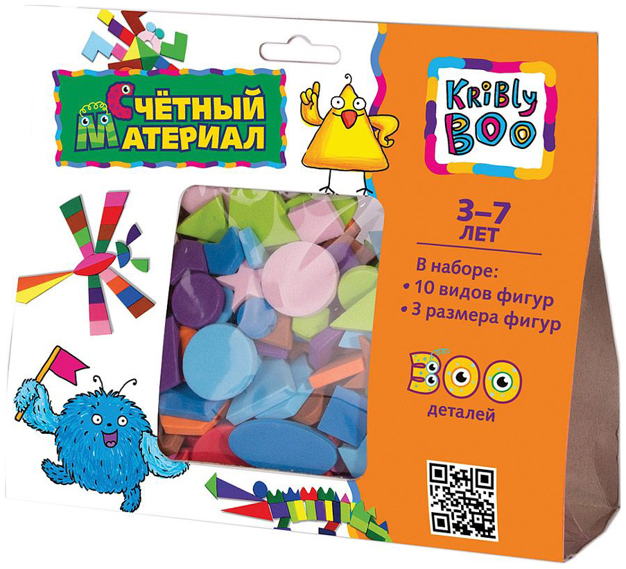 Набор игровой KriBly Boo Счётный материал, 300 деталей