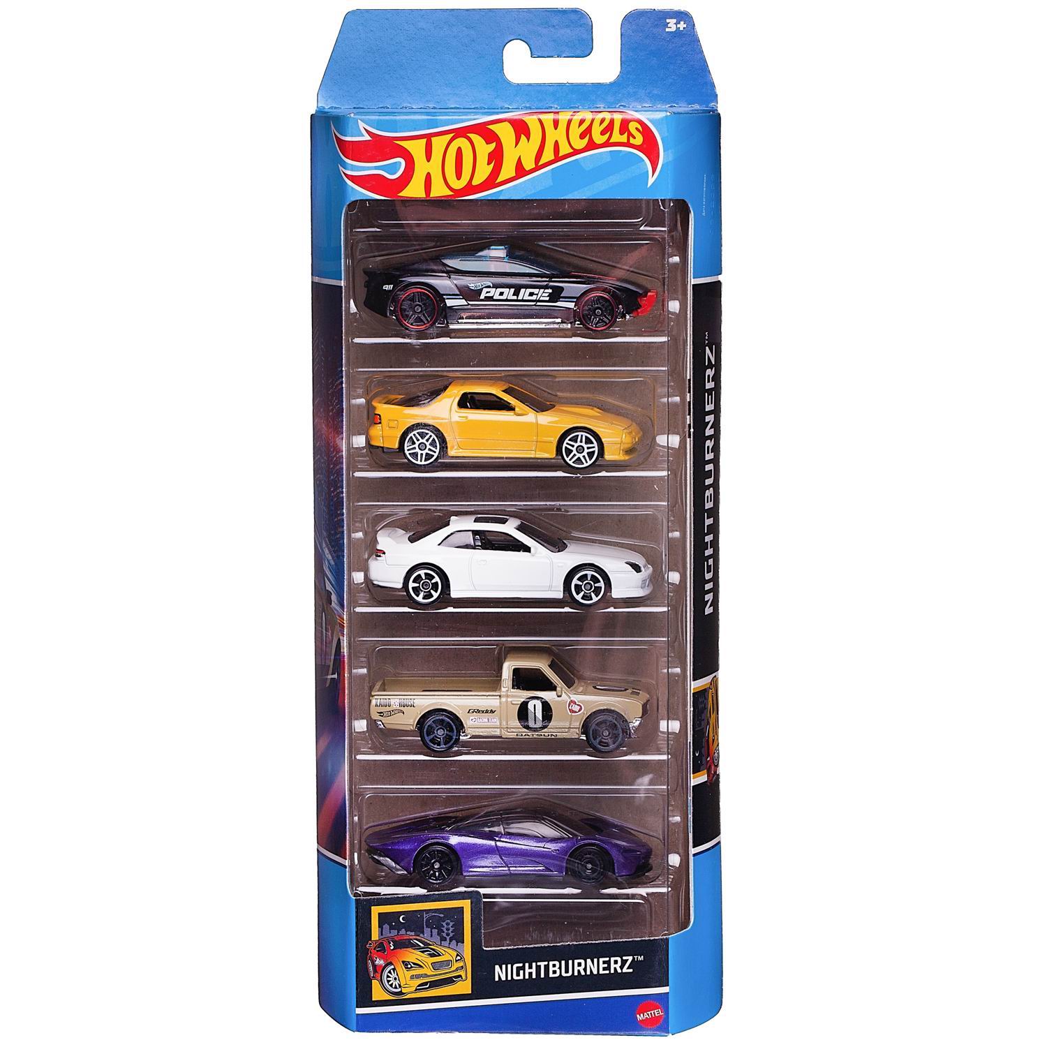 Набор машинок Mattel Hot wheels Подарочный набор из 5 машинок №16