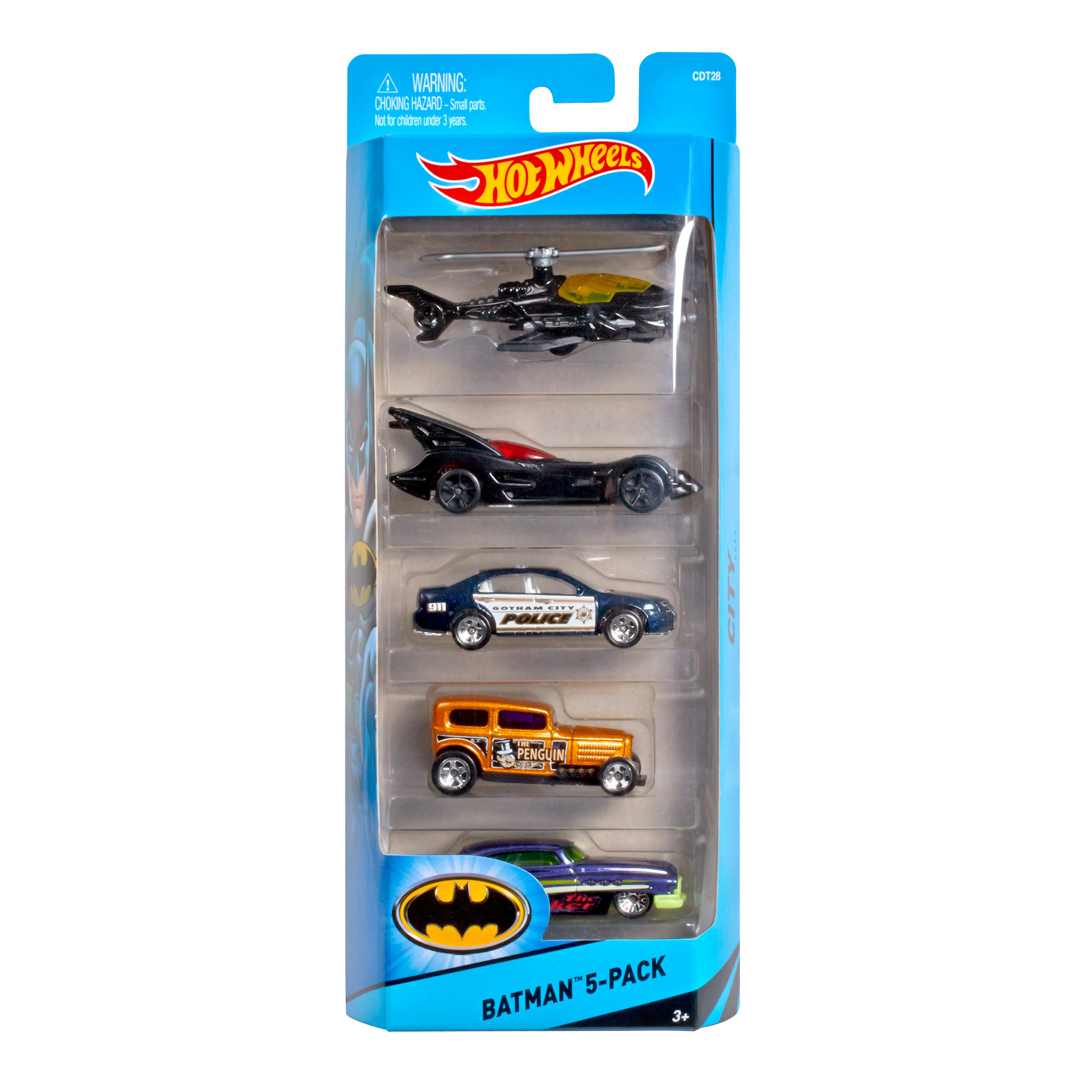 Набор пластиковых машинок Hot Wheels в ассортименте