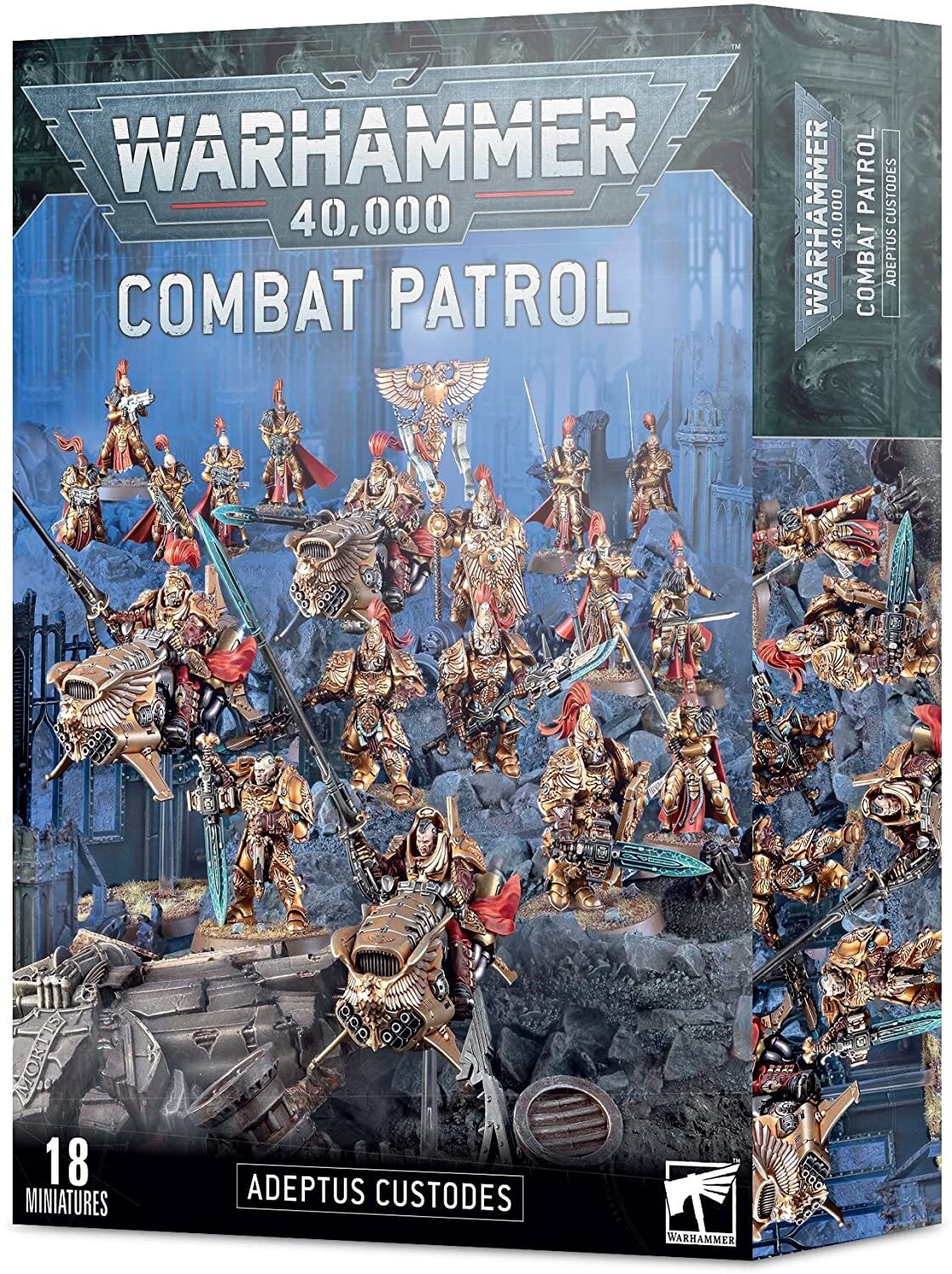 Набор пластиковых моделей Warhammer 40000 Combat Patrol: Adeptus Custodes