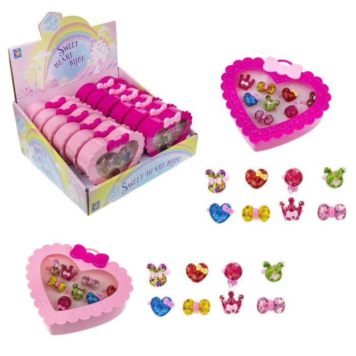 Набор украшений для девочки 1toy Sweet heart Bijou, арт. Т21034