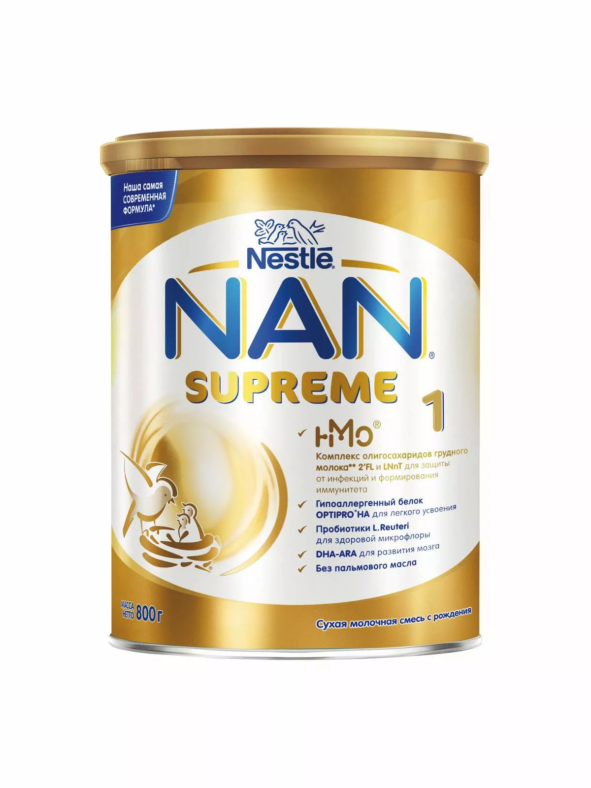 NAN Supreme Смесь 0-12 мес, 800 г