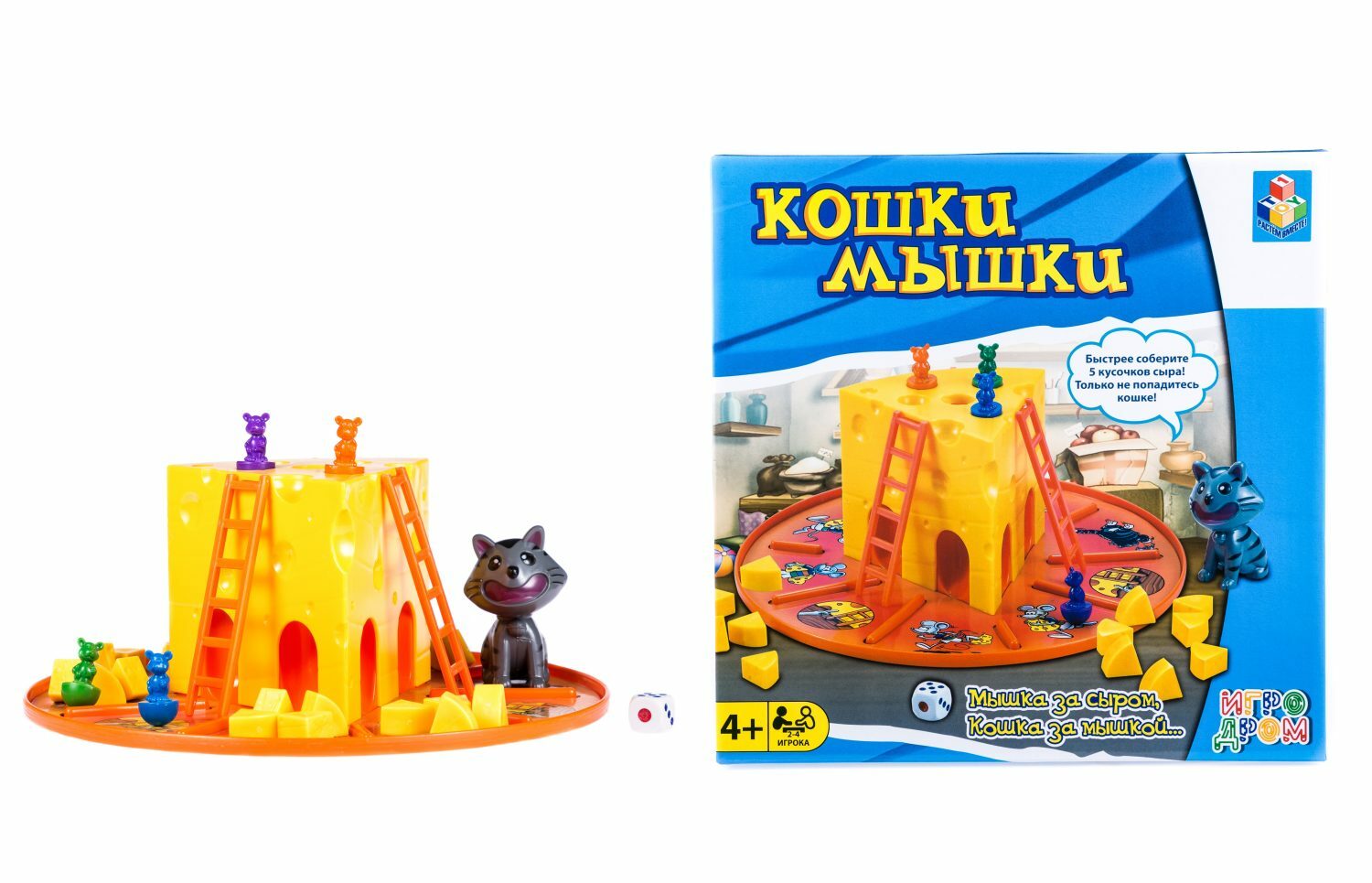 Настольная игра 1toy Кошки-Мышки