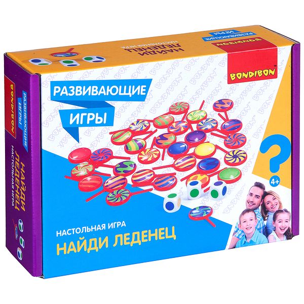 Настольная игра Bondibon развивающая Найди леденец