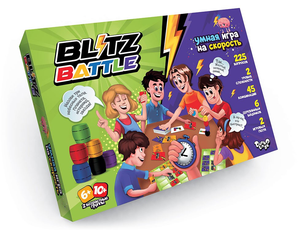 Настольная игра Danko Toys Blitz Battle G-BlB-01-01