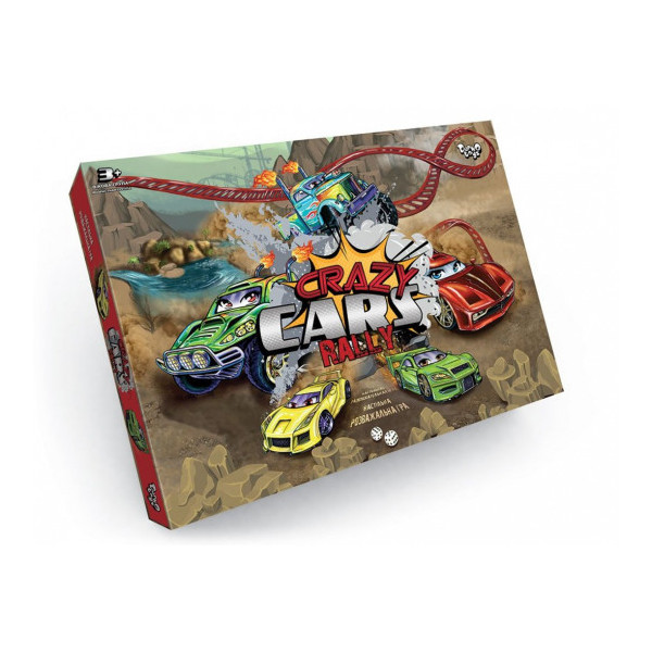 Настольная игра Danko Toys Crazy Cars. Rally DT G93R