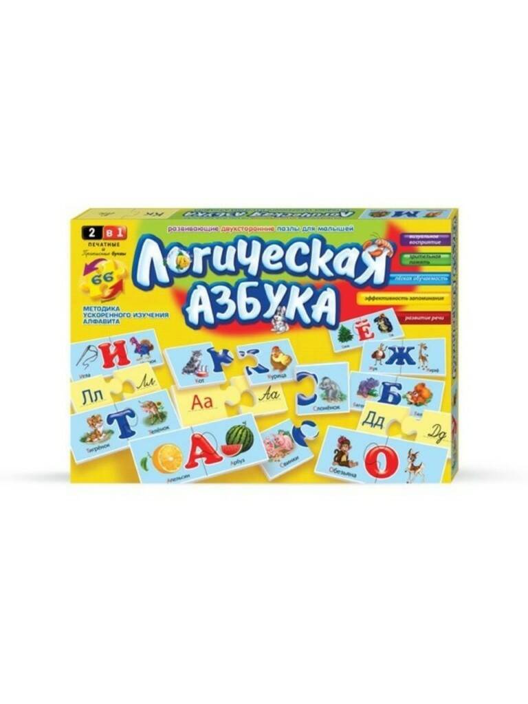 Настольная игра Danko Toys Логическая азбука DT66AspR