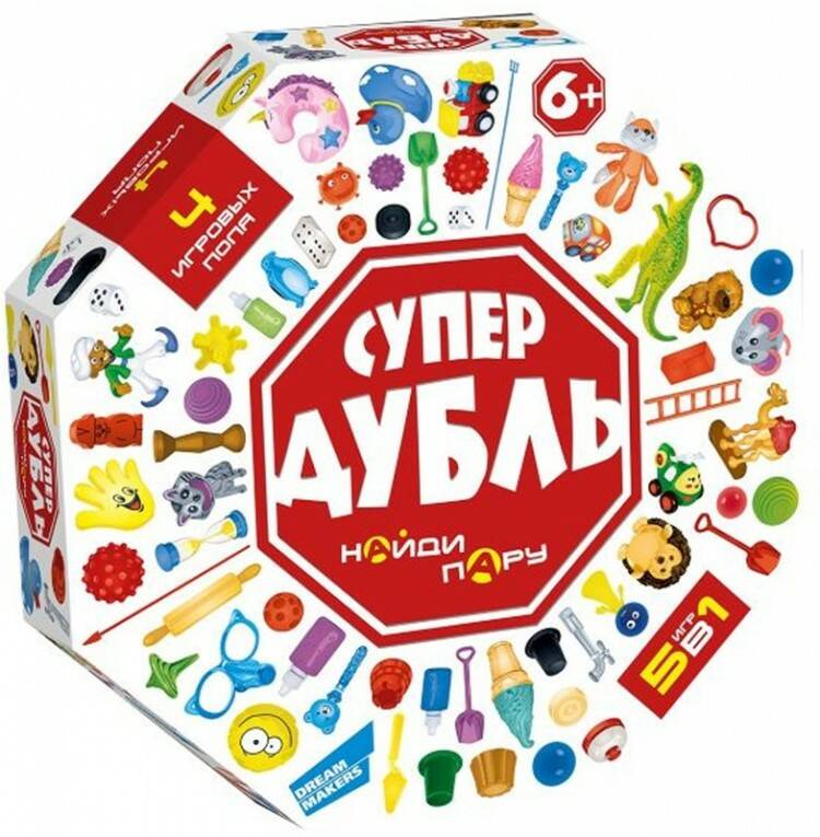 Настольная Игра Dream Makers Дубль NEW 2012C2012H