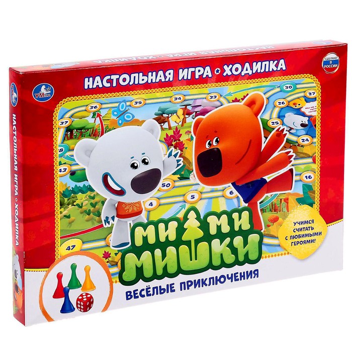 Настольная игра-ходилка Ми-Ми-Мишки. Веселые приключения