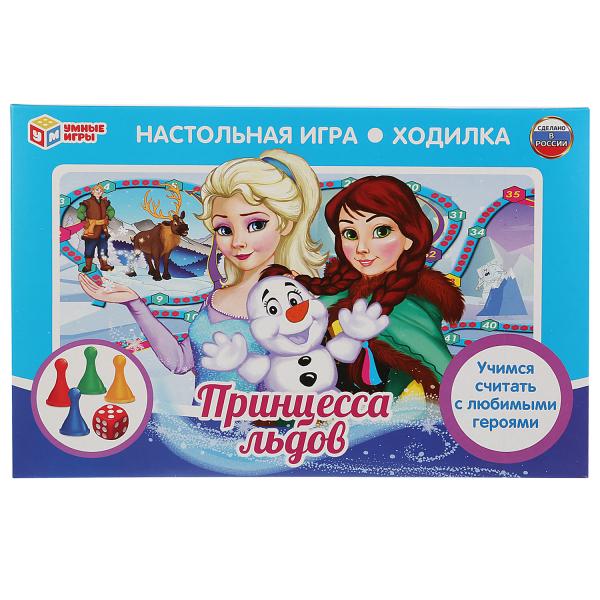 Настольная игра-ходилка Умка Принцесса льдов