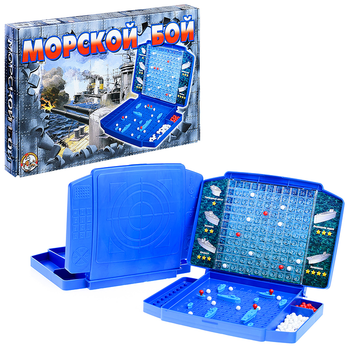 Настольная игра Морской бой РФИ - 2 ретро (м/г