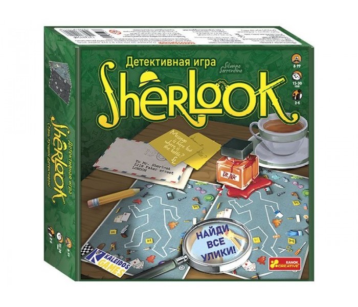 Настольная игра Sherlook Ранок