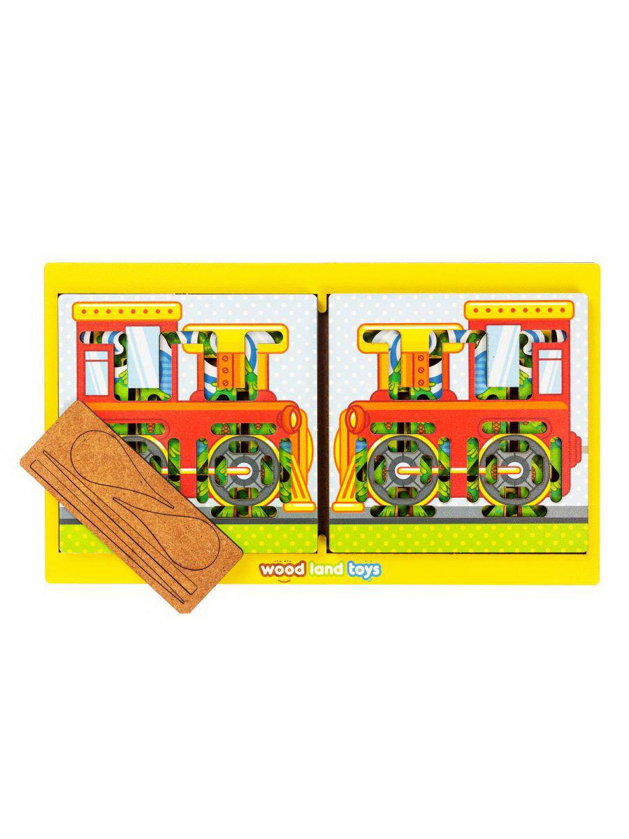 Настольная игра Woodlandtoys Межполушарные доски.Дорожное приключение 16x27