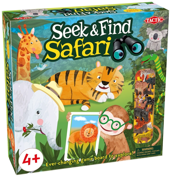 Настольная играTactic Games Seek & Find Safari (Сек и Файнд Сафари) 58007