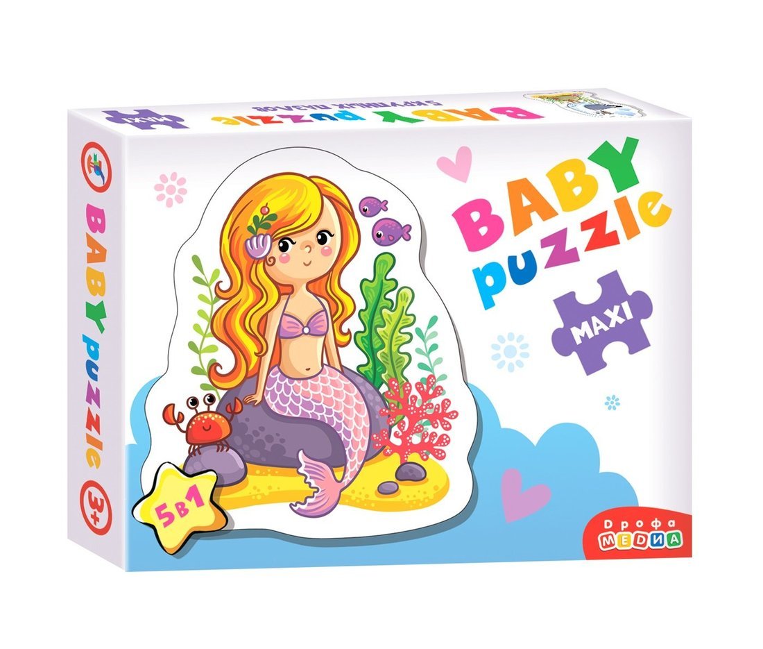 Пазл Дрофа Baby puzzle На море 3998