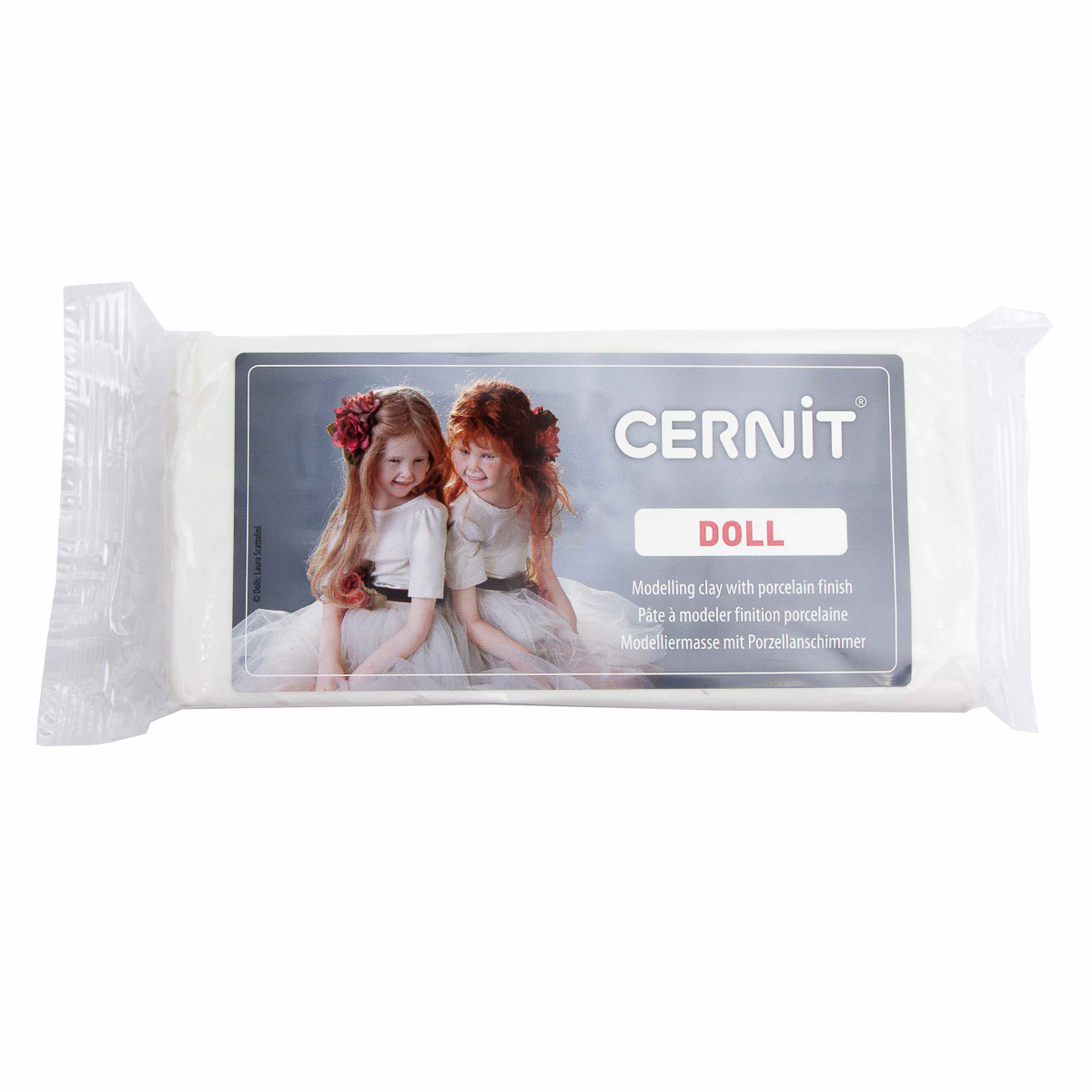 Пластика Cernit 'Doll collection', CE0950500, 500 г (010 белый