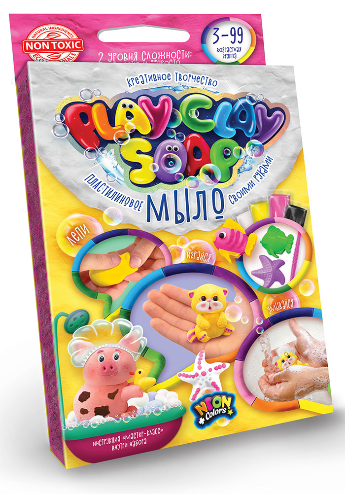 Пластилиновое мыло Danko Toys Play Clay Soap №4