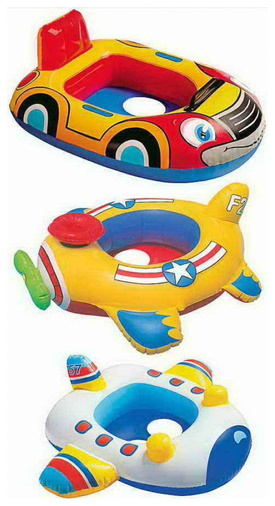 Плот надувной Intex Kiddie Floats, 3 вида в ассортименте, int59586NP