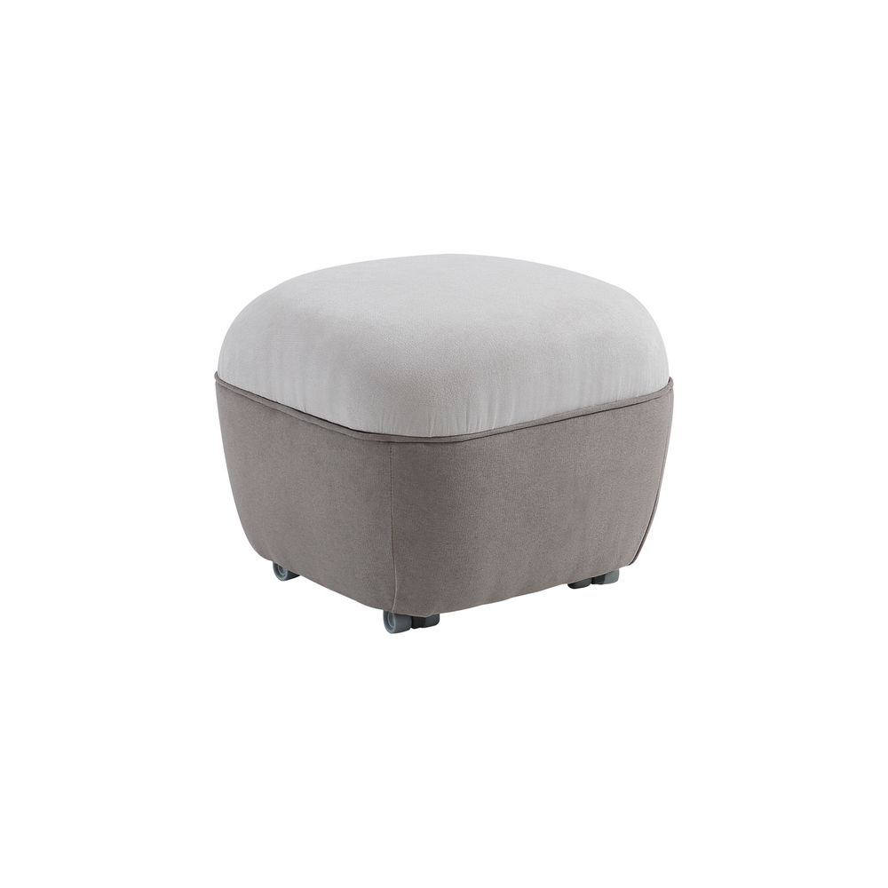 Пуф Micuna для кресла-качалки Moom Foot rest light grey/dark grey