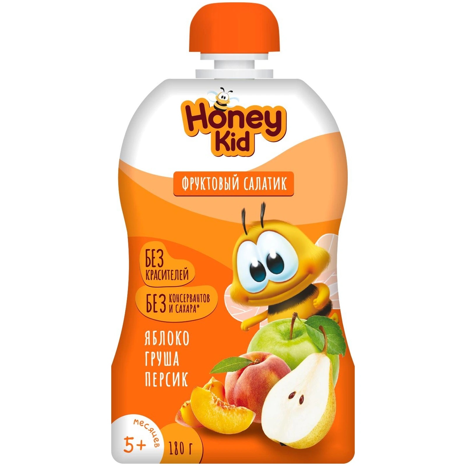 Пюре Honey Kid Фруктовый Салатик