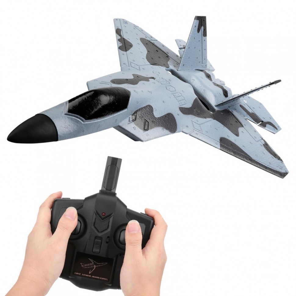 Радиоуправляемый самолет XK Innovation IMITATE F22A RAPTOR RTF 2.4G, A180-F22