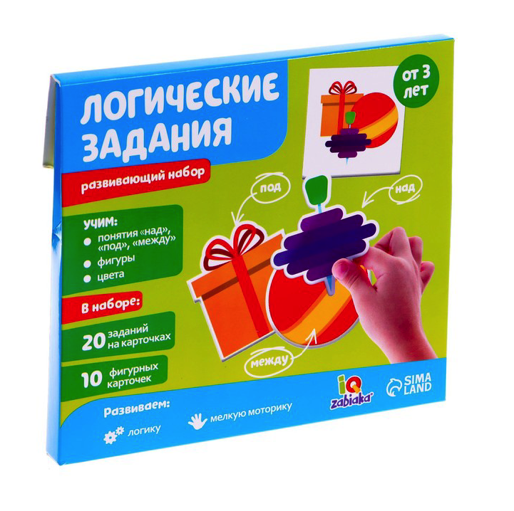 Развивающая игра ZABIAKA Логические задания 4949338