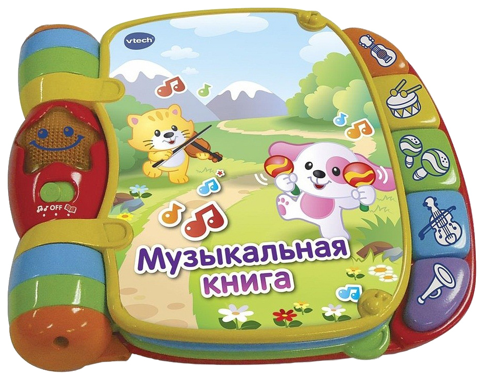 Развивающая книжка-игрушка Музыкальная Vtech