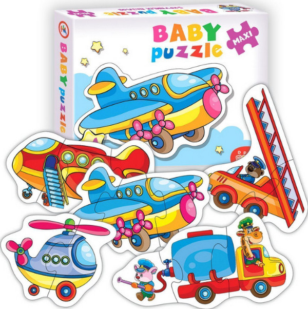 Развивающая мозаика В аэропорту. Baby Puzzle Дрофа-Медиа