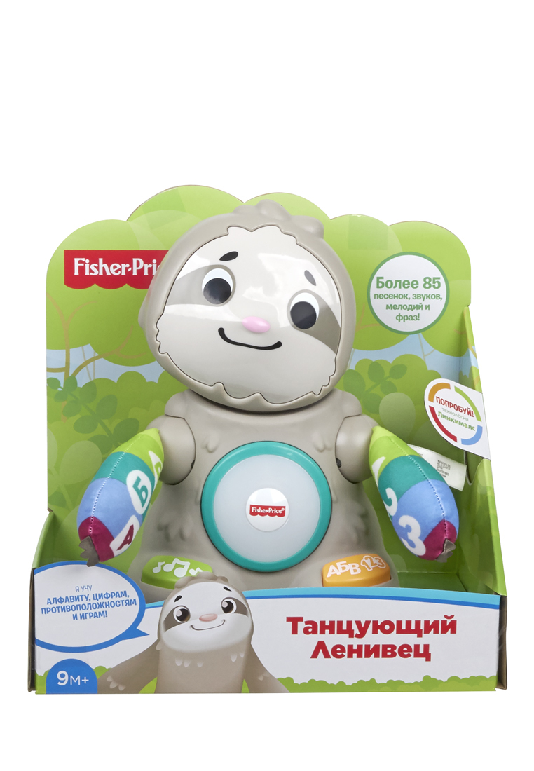 Развивающая музыкальная игрушка Fisher-Price Танцующий ленивец GHY96