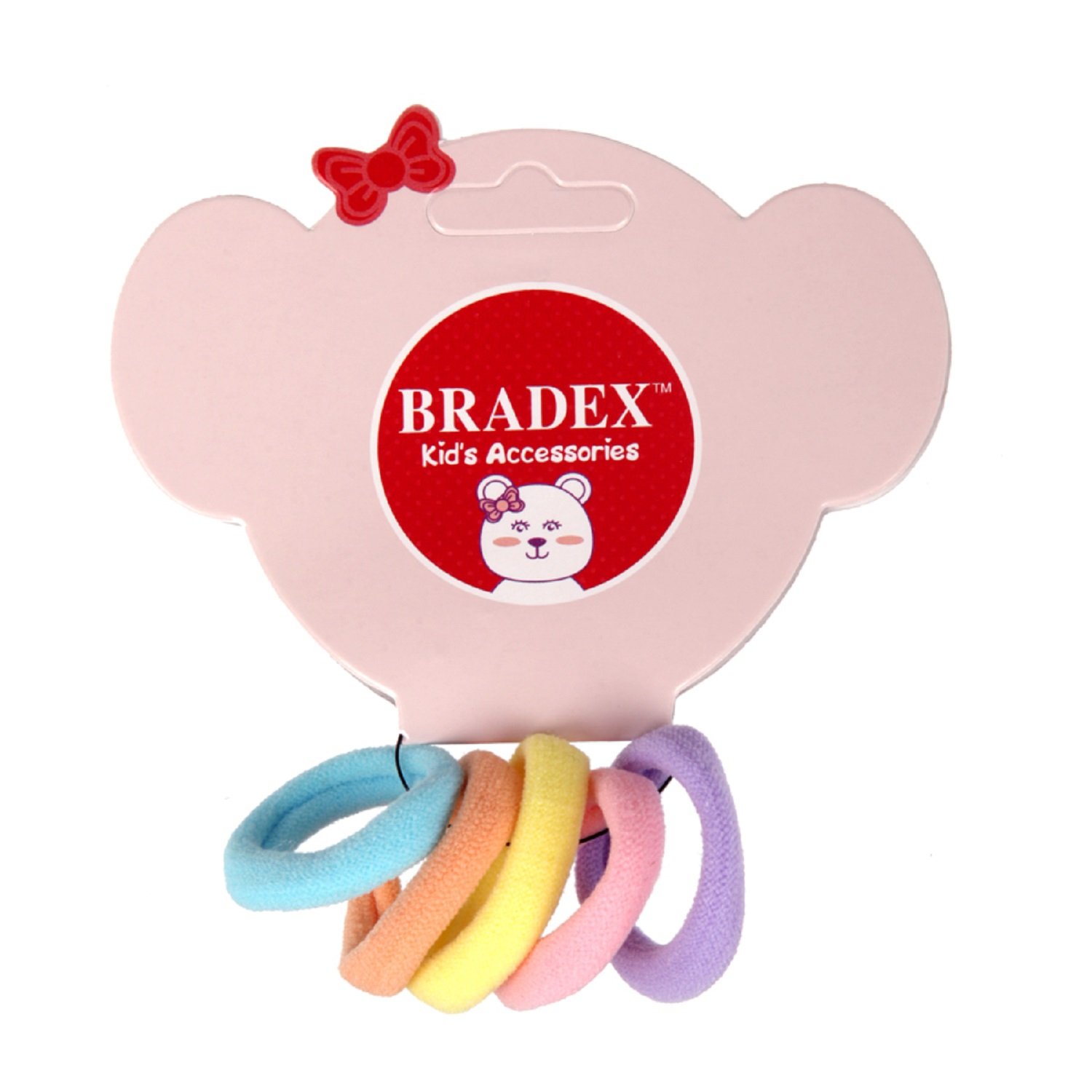 Резинки детские Bradex Kid's Accessories разноцветные 5 шт AS 1133