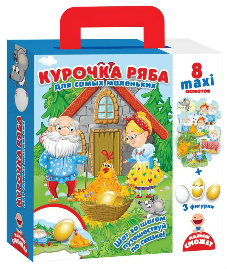 Семейная настольная игра Vladi Toys Путешествие по сказке Курочка Ряба VT2909-12