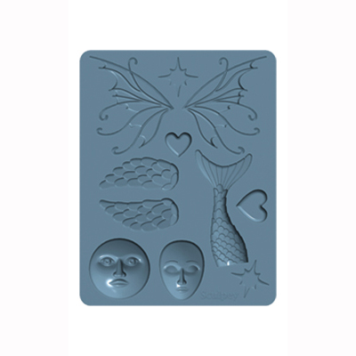 Силиконовая форма для слепков Sculpey Silicone Bakeable Mold Lace Whimsy APM66