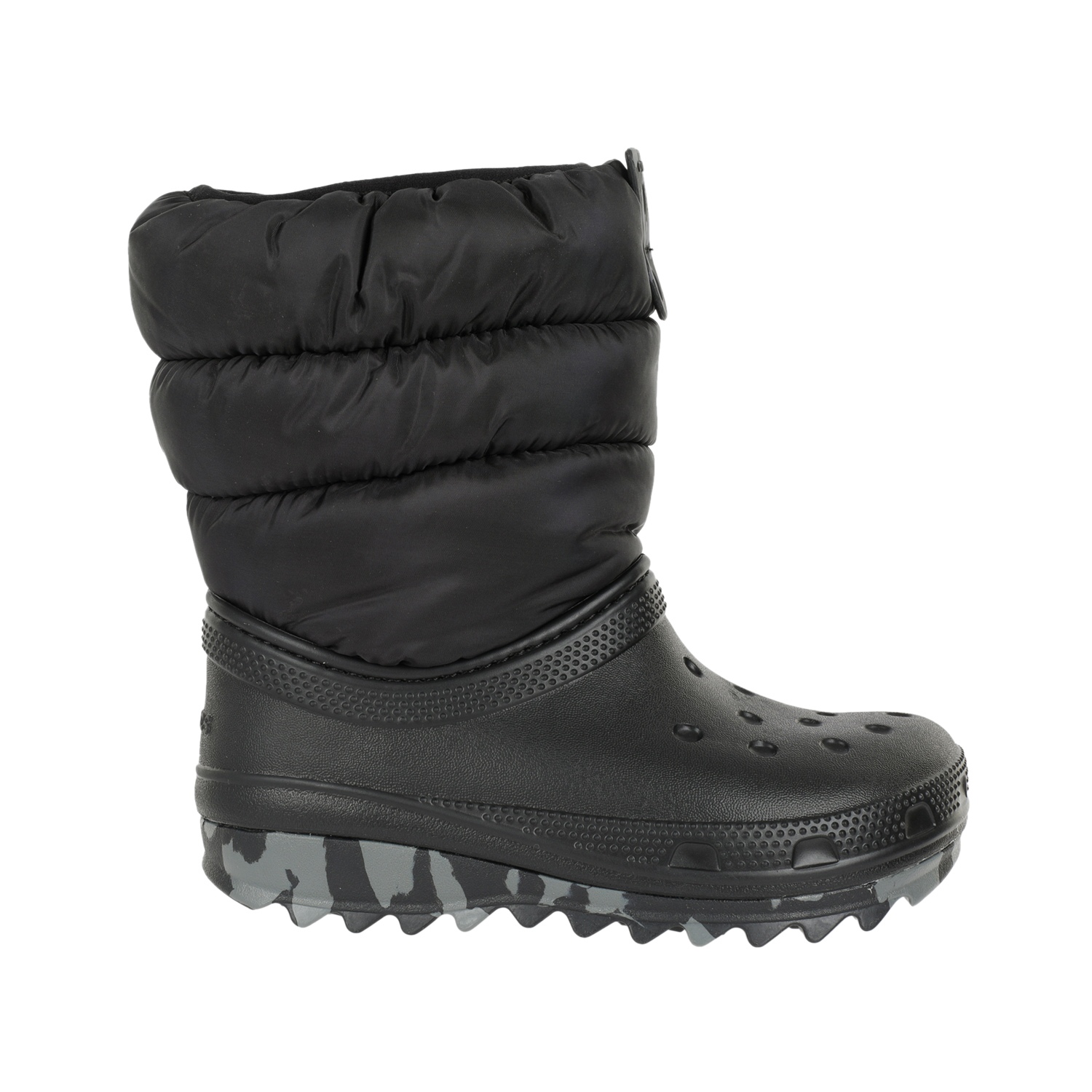 Сноубутсы детские Crocs Classic Neo Puff Boot K Black размер 29