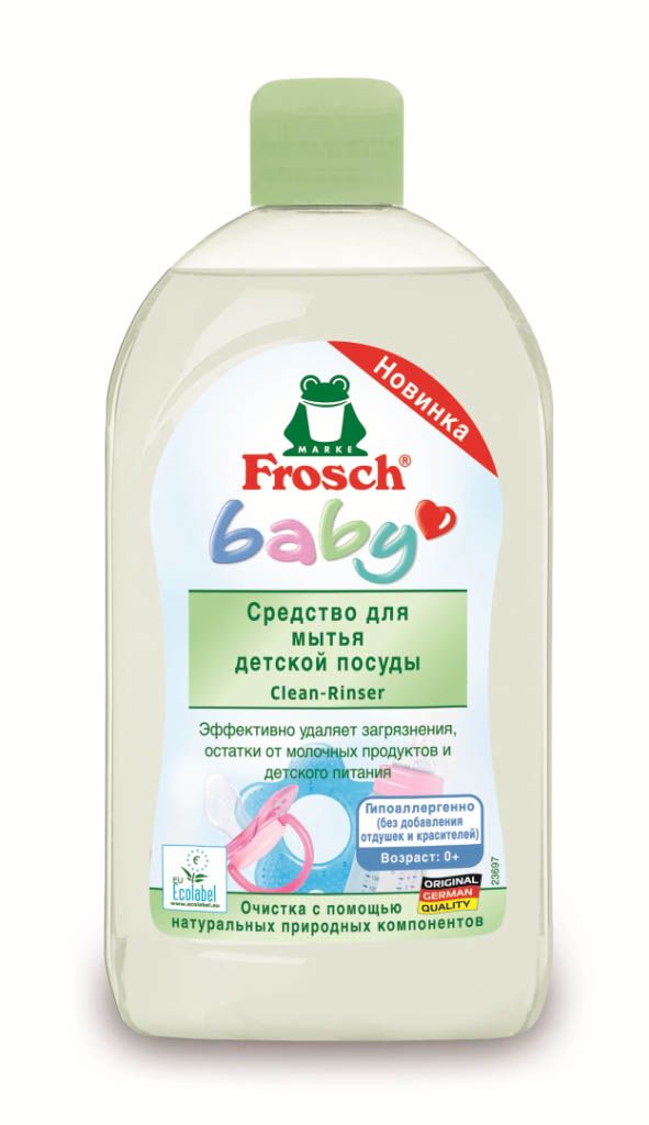 Средство Frosch baby для мытья детской посуды 500 мл