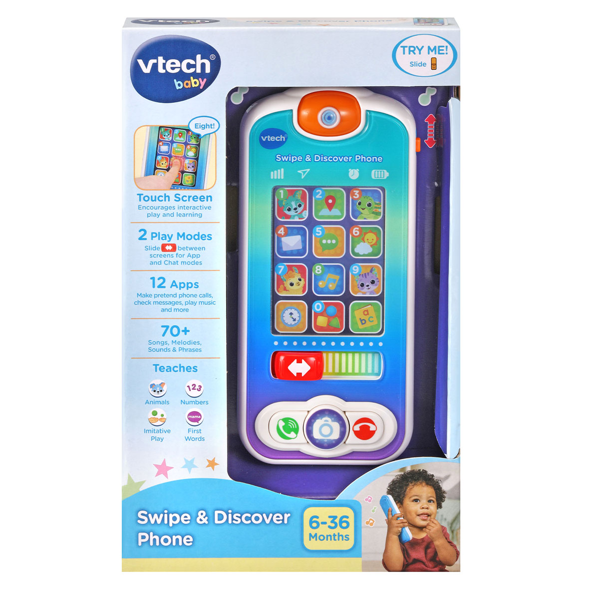 Телефон VTech «Листай и изучай»