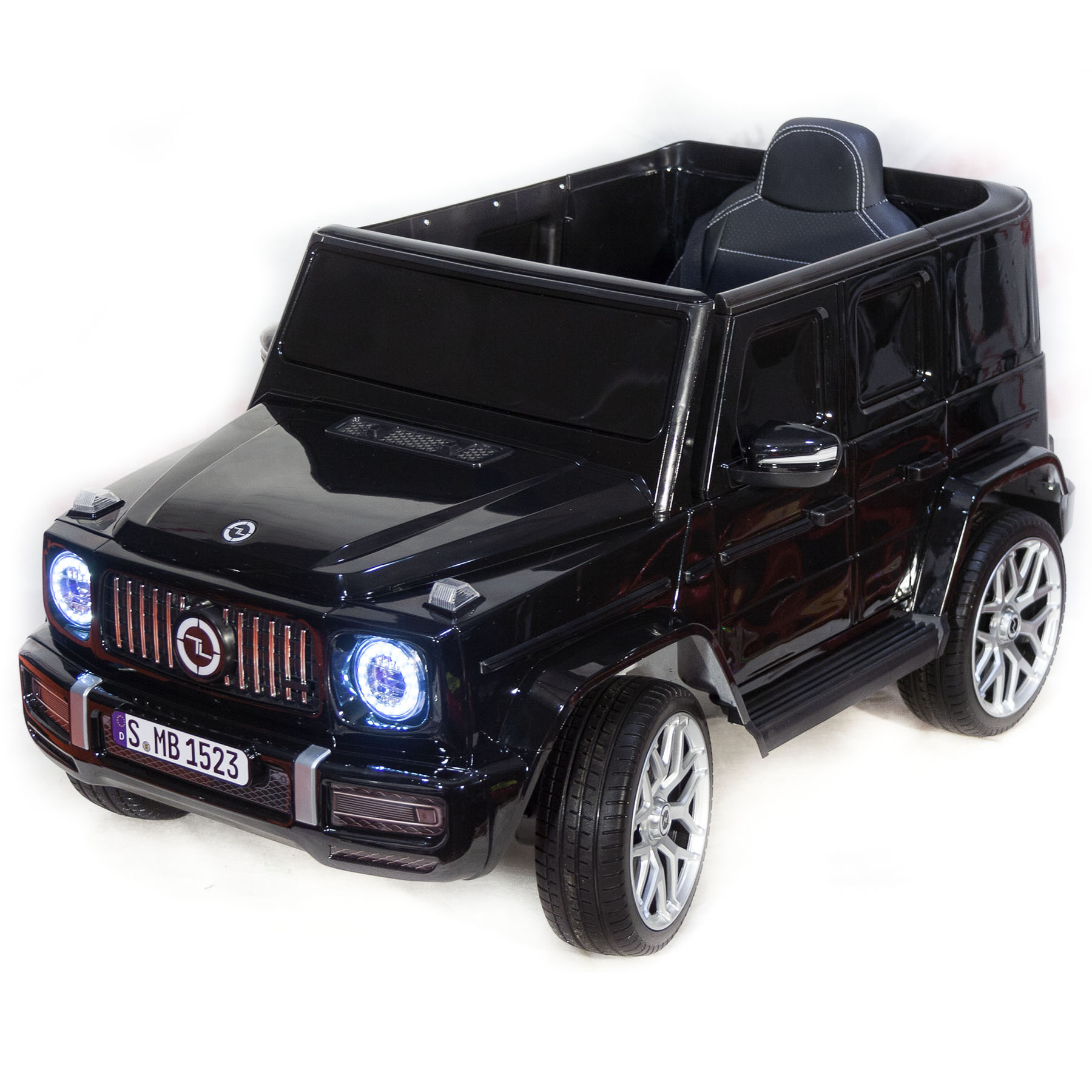 ToyLand Электромобиль Джип Mercedes Benz G63 mini YEH1523, черный V8_черный